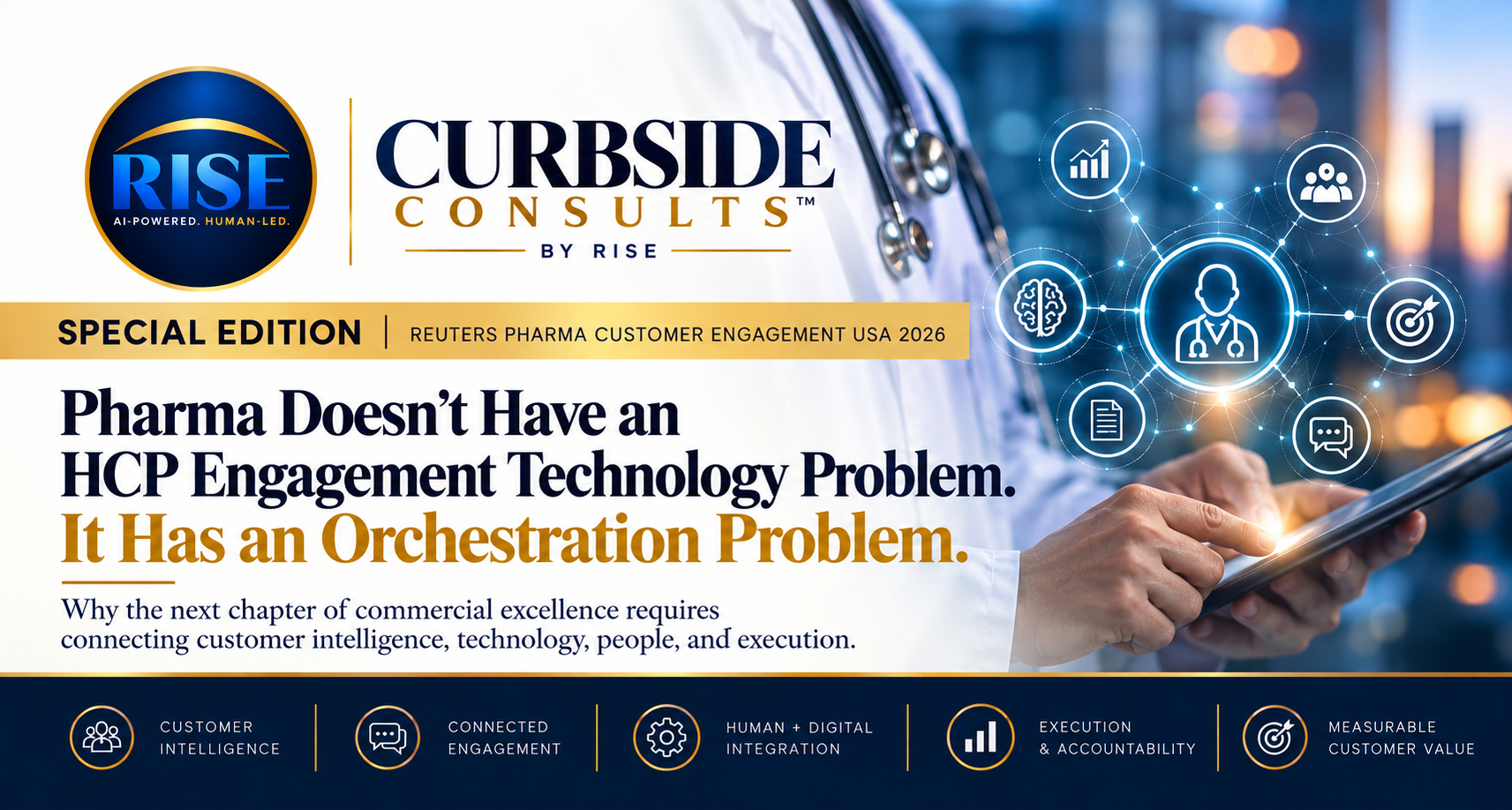 Pharma Doesn't Have an HCP Engagement Technology Problem. It Has an Orchestration Problem.